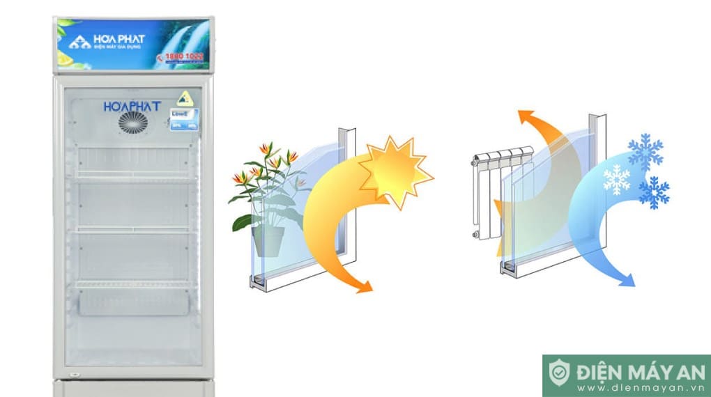 Tủ mát Hoà Phát 195 lít HSR S6195